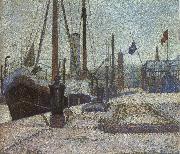 Georges Seurat Impression Figure oil